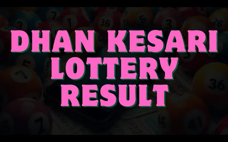 dhan kesari lottery result