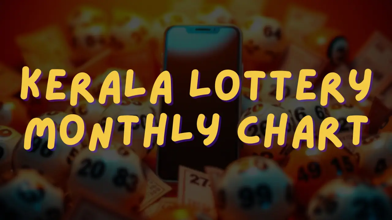 kerala lottery monthly chart