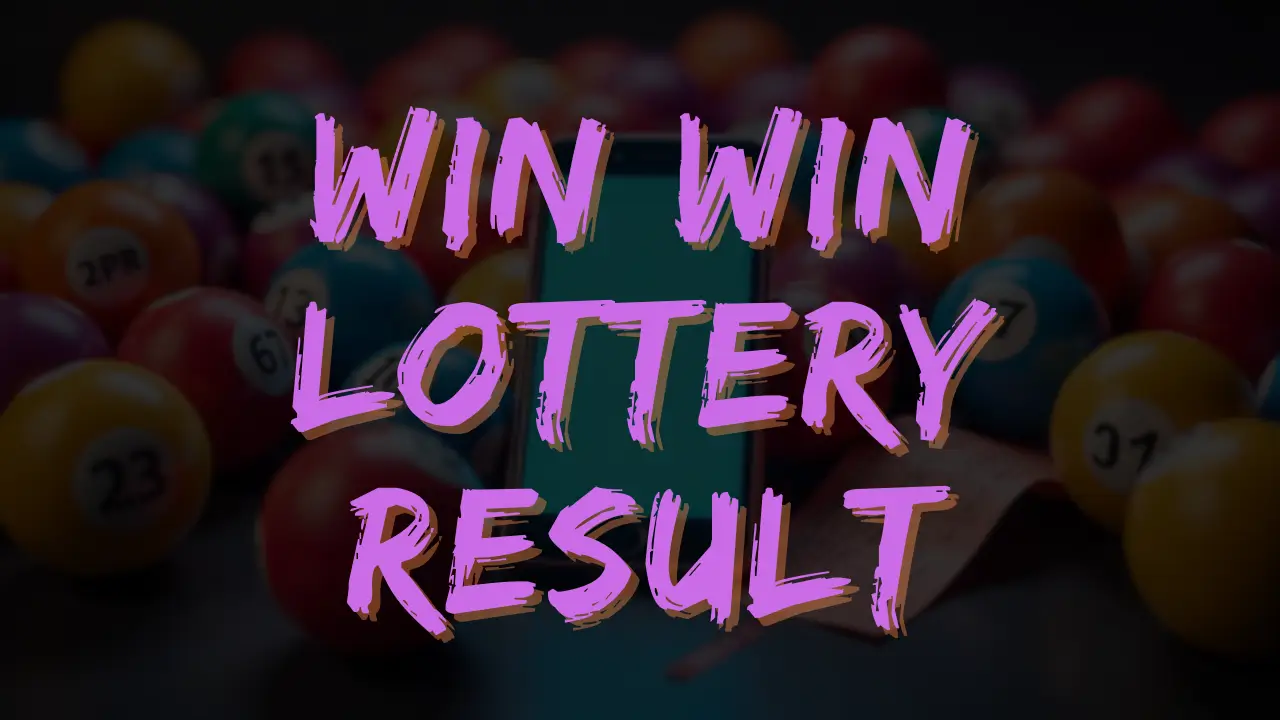 win win lottery result